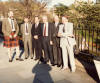 300 Sqn Officers Aden Dinner 11 May 1985 - Eoghann maclaclainn, Frank Murray, Ian Walker, Allan Davidson, Peter Long, Alan Parker.