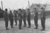 131. Weymouth 1954. Guard of Honour being inspected by Major General Rome GOC 16 AB Div.&nbsp;
