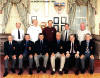 1st Annual General Meeting 24 October 1999. Ian Thomsom, Kim Panton, Brian McKean, John Donaldson, Jim Lowder, Mike Ellery. Rear Row. Ronnie Drummond, Mick Walker, Charlie Imrie, Dougie Archibald, Dick Barton.