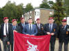 21 September 2014. The Lads with Hugh Frost, Son of Major General John Frost.