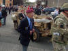Airborne Forces Day Glenrothes. Kim Panton trying to cadge a lift.