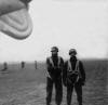 Andrew Paterson and another waiting their turn for a Balloon descent.