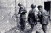 Dreghorn Castle 1955. Sappers preparing castle for demolition.