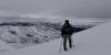 Gordon McLeod on Ben Ledi, Aberfoyle February 2013