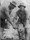 Ssgt. Dennis Scott and Les Dunsford Aden 1966.