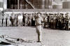 Major Samuels paying his respects