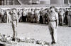 Sgt Hughie Craig and Ssgt. Jock Newton paying their respects