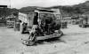Tony Sanders 3 tonner blown up by a mine at Al Milah 1965.