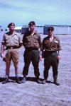 S/Sgt. Jock Newton, Cpl. McCamley and Cpl. Andy Mullen